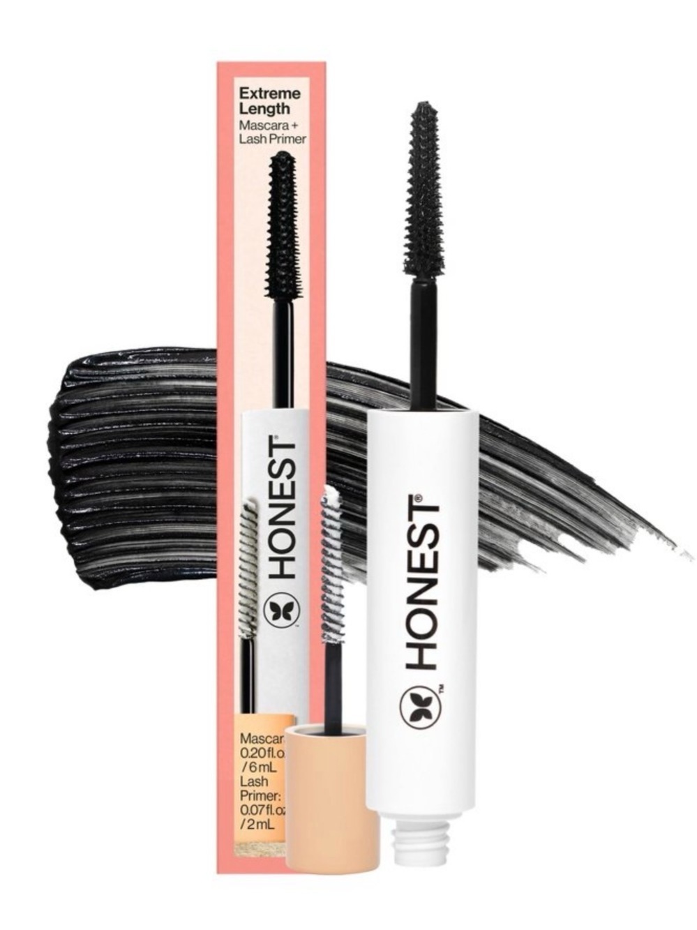 The Honest Company Extreme Length Clean Mascara + Lash Primer